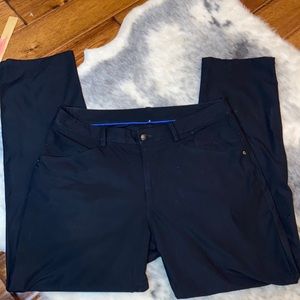 Mens Lululemon ABC Slim Fit Pant 33/34 Black
